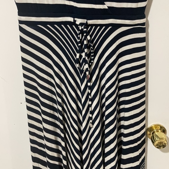 Banana Republic Women’s V-Neck Maxi Long Dress Short Sleeve Size Small Like N… - Picture 3 of 9